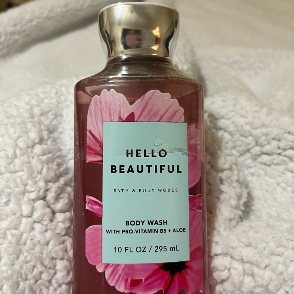 Hello Beautiful Pink Body Wash